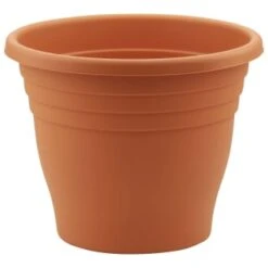 B&M Ascot Round Planter Terra 30cm