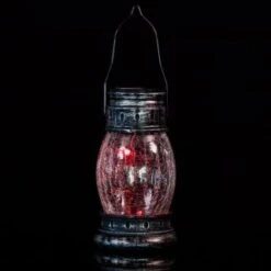 B&M Mining Lantern With Crackle Ball -Garden Series Store 306957 miners lantern with crackle ball pewter light on1