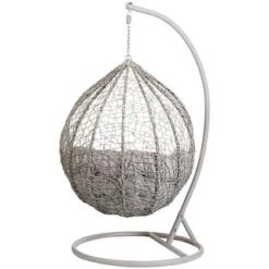 B&M Siena Hanging Egg Chair 9 B&M Siena Hanging Egg Chair -Garden Series Store 331302 hanging egg chair