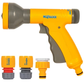 B&M Hozelock Watering Spray Gun Starter Set 1 B&M Hozelock Watering Spray Gun Starter Set