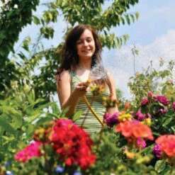 B&M Hozelock Quick Connect Nose Nozzle & Hose Connector 2pk -Garden Series Store 344425 hozelock hose nozzle and waterstop connector