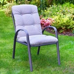 Madison Premium 8pc Patio Set 7 Madison Premium 8pc Patio Set -Garden Series Store 353309 madison grey padded 8pc patio set