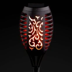 Morocco Solar Light Post -Garden Series Store 353593 morocco flame effect torch stake 48cm 4