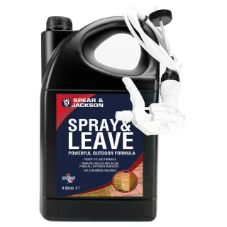 Spear & Jackson Spray & Leave Powerful Outdoor Cleaner 4L 1 Spear & Jackson Spray & Leave Powerful Outdoor Cleaner 4L