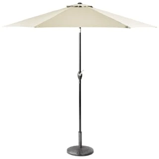Crank Handle Parasol 2.7m - Cream 1 Crank Handle Parasol 2.7m - Cream