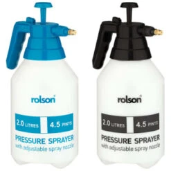 Rolson Pressure Hand Sprayer 2L - Blue -Garden Series Store 366677 rolson 2l spray bottle main