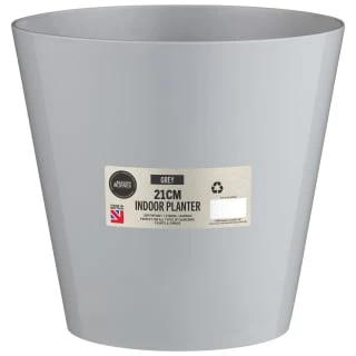 Indoor Planter 21cm - Grey 1 Indoor Planter 21cm - Grey