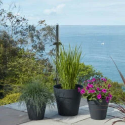 B&M Soho Pot Planter - Charcoal 28cm 9 B&M Soho Pot Planter - Charcoal 28cm -Garden Series Store 378389 385058 381595 soho planter charcoal 38cm 28cm 17cm 2