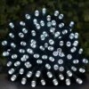 Eveready Solar Powered LED String Lights 80pk - Cool White