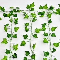 Solar Powered Artificial Ivy Leaf Curtain 150cm -Garden Series Store 379257 150cm x 150cm solar powered artificial ivy leaf curtain 192 warm white leds 3