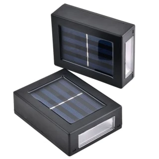 Solar Powered Up/Down Wall Light - White LED 4pk 5 Solar Powered Up/Down Wall Light - White LED 4pk - Image 5