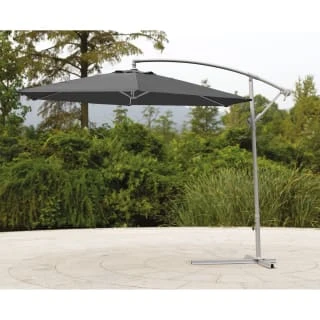 Deluxe Hanging Parasol 3m - Grey 1 Deluxe Hanging Parasol 3m - Grey