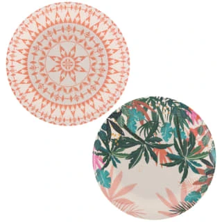 B&M Bloom Print Plate - Orange 2 B&M Bloom Print Plate - Orange - Image 2