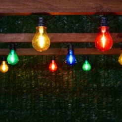 Eveready Mains Powered LED Bulb String Lights 20pk - Multicolour