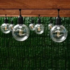 Eveready Mains Powered XL LED Bulb String Lights 10pk - Warm White 5 Eveready Mains Powered XL LED Bulb String Lights 10pk - Warm White -Garden Series Store 392917 eveready 10 mains operated warm white xl led bulb string lights 2