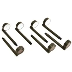 Solar Powered New York Post Lights 8pk -Garden Series Store 392977 8 pack solar powered new york post lights 3