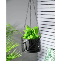 B&M Urban Eden Metal Hanging Planter -Garden Series Store 393063 urban eden metal hanging planter1