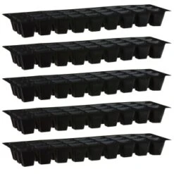B&M Seed Trays 5pk - Small -Garden Series Store 393174 5 seed trays group