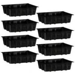 B&M Seed Trays 8pk 5 B&M Seed Trays 8pk -Garden Series Store 393176 8 pack seed trays group 2