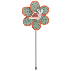 B&M Kids Insect Windmill Stakes 3pk 10 B&M Kids Insect Windmill Stakes 3pk -Garden Series Store 393684 3pk kids windmills snail