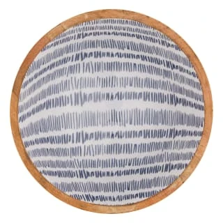 B&M Ocean Air Wooden Bowl - Stripes 2 B&M Ocean Air Wooden Bowl - Stripes - Image 2