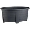 Oval Planter - Black