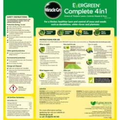 Miracle-Gro Evergreen Complete 4-in-1 60m² 3 Miracle-Gro Evergreen Complete 4-in-1 60m² -Garden Series Store 397217 miracle gro evergreen complete 60 2